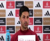 Arsenal boss Mikel Arteta states that until Arsenal are consistent and win 4 Premier League titles and Champions League, they cannot expect to be spoken about in the same way or level as Man City or Liverpool as they have not achieved or done what those teams have accomplished yet.&#60;br/&#62;&#60;br/&#62;Sobha Realty Training Centre, London, UK