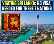 Sri Lanka&#39;s cabinet approves free visas for tourists from India, China, Russia, Malaysia, Japan, Indonesia, and Thailand. The pilot project, effective immediately until March 31, aims to boost tourism and attract five million visitors. The move streamlines visa processes, saving time and costs. The Cabinet also proposes an e-ticketing system for tourist sites.&#60;br/&#62; &#60;br/&#62;#SriLankaTourism #FreeVisas #TouristBoost #TravelSriLanka #VisaPolicy #TourismRevival #VisitSriLanka &#60;br/&#62;~ED.103~GR.124~HT.96~