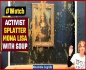 In a startling incident at the Louvre Museum in Paris, two climate activists threw soup at the protective glass of the Mona Lisa, the iconic masterpiece by Leonardo da Vinci. The activists, with &#92;