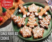 Learn how to make Gingerbread Cookies at home with our Chef Bhumika&#60;br/&#62;&#60;br/&#62;This classic cut-out gingerbread cookie recipe is easy to make, perfect for decorating, and always so delicious.&#60;br/&#62;&#60;br/&#62;Ingredients:&#60;br/&#62;90 gms Salted Butter &#60;br/&#62;60 gms Brown Sugar &#60;br/&#62;2 tbsp Honey &#60;br/&#62;½ tsp Spice Mix Powder (star anise, cloves, nutmeg) &#60;br/&#62;150 gms All Purpose Flour &#60;br/&#62;1 tbsp Water &#60;br/&#62;3 tbsp Icing Sugar &#60;br/&#62;1 tbsp Lemon Juice&#60;br/&#62;A few drops of Water