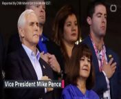 On Sunday, Vice President Mike Pence was in Indiana, walking out of the Indianapolis Colts game against the San Francisco 49ers after several of the players failed to stand during the National Anthem.
