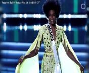 Miss Jamaica Davina Bennett might not have won the first place crown at this year&#39;s Miss Universe pageant, but she definitely made a lasting impression.