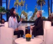 Actor/rocker Jared Leto made a surprise appearance and gave Ellen&#39;s studio audience free tickets to his upcoming 30 Seconds to Mars tour!