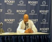 Indiana coach Mike Woodson met with the media following the Hoosiers&#39; 83-74 loss to the Penn State Nittany Lions in State College, Pa. on Saturday. He talked about the team&#39;s recurring shooting woes and his struggles as a coach to get his team over the hump.