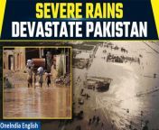 Heavy rains in Pakistan since Thursday have claimed 35 lives and injured 50, causing house collapses and landslides. Khyber Pakhtunkhwa province reported 30 deaths, with Balochistan province witnessing five casualties due to flooding in Gwadar. Relief efforts are ongoing, with the Pakistan army providing aid and the Karakoram Highway still blocked. The country&#39;s vulnerability to climate change remains a pressing concern. &#60;br/&#62; &#60;br/&#62;#Pakistan #KhyberPakhtunkhwa #Gwadar #PakistanRains #PakistanFloods #Pakistancrisis #Pakistannews #Usnews #Worldnews #Oneindia #Oneindianews &#60;br/&#62;~HT.99~PR.152~ED.102~