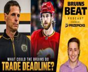 Bruins Beat w/ Evan Marinofsky Ep. 418&#60;br/&#62;&#60;br/&#62;Mark Divver of the New England Hockey Journal joins Evan on the show today to discuss the approaching trade deadline, and give his thoughts on what the Bruins might do to improve their roster while navigating their very limited cap space.&#60;br/&#62;&#60;br/&#62;&#60;br/&#62;&#60;br/&#62;Topics:&#60;br/&#62;&#60;br/&#62;- Bruins held onto a lead!&#60;br/&#62;&#60;br/&#62;- The good and the bad were on display against Vegas&#60;br/&#62;&#60;br/&#62;- Evan has a new take of what the front office might do&#60;br/&#62;&#60;br/&#62;- How have Divver’s deadline views changed?&#60;br/&#62;&#60;br/&#62;- Noah Hanifin&#60;br/&#62;&#60;br/&#62;- The future of Jake DeBrusk&#60;br/&#62;&#60;br/&#62;- What a rebuild might look like&#60;br/&#62;&#60;br/&#62;&#60;br/&#62;&#60;br/&#62;This episode is brought to you by PrizePicks! Get in on the excitement with PrizePicks, America’s No. 1 Fantasy Sports App, where you can turn your hoops knowledge into serious cash. Download the app today and use code CLNS for a first deposit match up to &#36;100! Pick more. Pick less. It’s that Easy! Football season may be over, but the action on the floor is heating up. Whether it’s Tournament Season or the fight for playoff homecourt, there’s no shortage of high stakes basketball moments this time of year. Quick withdrawals, easy gameplay and an enormous selection of players and stat types are what make PrizePicks the #1 daily fantasy sports app!&#60;br/&#62;&#60;br/&#62;&#60;br/&#62;&#60;br/&#62;This episode is also brought to you by HelloFresh. Go to HelloFresh.com/50bruins and use code 50bruins for 50% off plus free shipping!