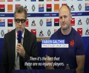 France rugby coach Fabien Galthie says it is ideal to be able to name an unchanged side to face England in a potential Six Nations decider this weekend. Galthie has kept faith with his squad from last week&#39;s 45-24 win over Wales for the home &#92;