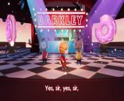 Sing along with Barkley and friends as they dance in the donut restaurant to the classic tune &#92;