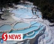 The natural terrace formed at Baishuitai in Yunnan Province, SW China, is a treat for the eyes. &#60;br/&#62;&#60;br/&#62;The process of calcium carbonate dissolving in spring water creates a unique natural wonder that one definitely won’t want to miss. &#60;br/&#62;&#60;br/&#62;WATCH MORE: https://thestartv.com/c/news&#60;br/&#62;SUBSCRIBE: https://cutt.ly/TheStar&#60;br/&#62;LIKE: https://fb.com/TheStarOnline
