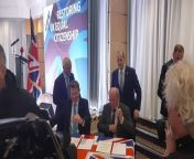 TUV and Reform UK leaders sign UK General Election deal from carpets uk halifax