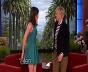 Aubrey Plaza isn&#39;t much for dancing, but she gave her first appearance on Ellen.