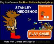 Play Stanley Hedgehog at FunHost.Net/stanleyhedgehog Help Stanley Hedgehog find love by cooking a delisious stew for his sweetheart. It won&#39;t be easy though, plenty of obsticles will prevent Stanley making his date on time. (Cooking, Girly, Love Game ).&#60;br/&#62;&#60;br/&#62;Play Stanley Hedgehog for Free at FunHost.Net/stanleyhedgehog on FunHost.Net , The Fun Host of Apps and Games!&#60;br/&#62;&#60;br/&#62;Stanley Hedgehog Game: FunHost.Net/stanleyhedgehog &#60;br/&#62;www: FunHost.Net &#60;br/&#62;Facebook: facebook.com/FunHostApps &#60;br/&#62;Twitter: twitter.com/FunHost &#60;br/&#62;