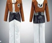 Free Shipping Attack on Titan Military Police Annie Leonhardt Cosplay Costume on sale, Custom Made Shingeki no Kyojin Annie Leonhardt Military Police Cosplay Costume sales in www.cosplayfield.com!&#60;br/&#62;