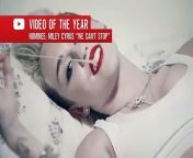 Vote for Miley Cyrus for Video of the Year and tune in on November 3 to see the winners of the 2013 YouTube Music Awards (YTMA), presented by Kia.