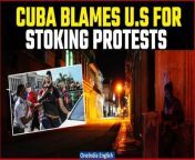 The Cuban government has called upon the US ambassador, Benjamin Ziff, to attend a meeting at its foreign ministry, alleging that Washington played a role in fueling a protest that unfolded in the streets of Santiago de Cuba, the island’s second-largest city. &#60;br/&#62; &#60;br/&#62;#CubaProtests #RareProtests #FoodShortages #ElectricityShortages #CubaCrisis #PublicDissent #SocialUnrest #HumanRights #GovernmentResponse #EconomicCrisis #PoliticalTensions #CivilUnrest #ProtestMovement #SocialJustice #CitizenRights #FreedomOfExpression #CubanGovernment #InternationalAttention #GlobalConcerns #SocialMediaCoverage&#60;br/&#62;~HT.97~PR.152~ED.194~