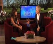 Before telling Ellen about her new dance show, Paula Abdul shared her thoughts on her friend, former coworker, and occasional enemy, Simon Cowell.