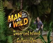 Fragger and Geoff show where to find the collectibles in the Deserted Island level of Man vs Wild for the Xbox 360.