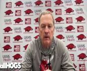 Arkansas Razorbacks coach Dave Van Horn&#39;s complete press conference Tuesday morning ahead of leaving for first SEC road trip of the year at Auburn after opening league play with a sweep of the Missouri Tigers.