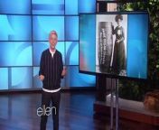 On the show today, Ellen gave her audience a history lesson about the first person to go over Niagara Falls in a barrel.