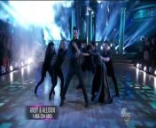 Andy Grammer and Allison Holker dance Paso Doble on Halloween Night