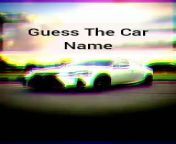 Guess The Car Name L5456