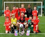 Pupils from Cooper and Jordan Primary School, Aldridge, met Walsall FC players at the Walsall FC training ground as they will be representing the club in the final of the EFL Kids Cup at Wembley Stadium.