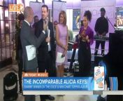 Coach on “The Voice” and a 15-time Grammy winner, Alicia Keys stops by studio 1A to talk about her latest album, “Here,” before debuting one of its songs.