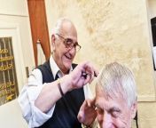 Popular Salvatore is hanging up his scissors on the day he celebrates 41 years as a barber in Petworth, on May 18th