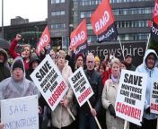 Protest to save Montrose Care Home as it&#39;s future hangs in the balance.&#60;br/&#62;&#60;br/&#62;Paisley&#39;s Montrose Care Home at risk of closure as staff say shutdown would be &#39;devastating&#39;&#60;br/&#62;&#60;br/&#62;Staff and families rallied outside Renfrewshire council HQ in a bid to put pressure on the council to rethink their plans.&#60;br/&#62;&#60;br/&#62;Members of the integration joint board (IJB) – responsible for oversight of Renfrewshire Health and Social Care Partnership (HSCP) – will consider whether to approve or reject reducing the care home estate through the shutdown of Montrose at a meeting on Friday.&#60;br/&#62;&#60;br/&#62;A petition has been launched and signed by more than 1,400 people and a Facebook group called &#39;Save Montrose Care Home from closure&#39; has also been set up. Tasha, who has worked at the home for 12 years, added: &#92;