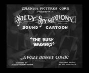 1931 Silly Symphony Busy Beavers Walt Disney from symphony w75