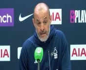Nottingham Forest boss Nuno Espirito Santo disappointed in the way Nottingham Forest came out in the second half against Tottenham and losing 3-1&#60;br/&#62;&#60;br/&#62;Tottenham Hotspurs Stadium, London, UK