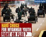 In the wake of Myanmar&#39;s military draft announcement, young people are forced into difficult decisions. Should they join the resistance or flee the country? Explore the struggles and dilemmas faced by Myanmar&#39;s youth in this gripping account of defiance and survival. &#60;br/&#62; &#60;br/&#62;#Myanmar #MyanmarYouth #MyanmarNews #MyanmarMilitary #MyanmarBorder #MyanmarBorderDispute #Junta #Oneindia&#60;br/&#62;~PR.274~ED.101~