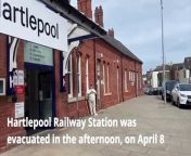 Police officers evacuated Hartlepool’s train station following reports that “suspicious luggage” had been found inside.&#60;br/&#62;&#60;br/&#62;