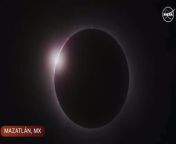 WATCH: Mazatlán, Mexico first city to reach solar eclipse totality from vol mexico palenque