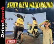 The Ather Rizta has just been launched into the market in two variants, the S and Z. Prices of the new Rizta start at Rs. 1.10 Lakhs and go up to Rs. 1.44 Lakhs. It features the longest seat in its segment, measuring 900 mm! Also, the Rizta is aimed at practicality and convenience, which can clearly be seen with the elongated seat and tons of storage space. &#60;br/&#62; &#60;br/&#62;Let us know what you think of this new scooter! &#60;br/&#62; &#60;br/&#62;#ather #atherrizta #athercommunityday #athercommunityday24 #atherriztas #atherriztaz #rizta #DriveSpark&#60;br/&#62;~ED.157~##~