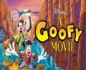 A Goofy Movie is a 1995 American animated musical comedy-adventure film produced by Disney MovieToons and Walt Disney Television Animation. Directed by Kevin Lima, the film is based on The Disney Afternoon television series Goof Troop created by Robert Taylor and Michael Peraza Jr., and serves as a standalone follow-up to the show. It features the voices of Bill Farmer, Jason Marsden, Jim Cummings, Kellie Martin, Rob Paulsen, Pauly Shore, Jenna von Oÿ, and Wallace Shawn. Taking place three years after the events of Goof Troop, the film follows Goofy and his son, Max, who is now in high school, and revolves around the father-son relationship between the two as Goofy embarks on a misguided mission to bond with his son by taking him on a cross-country fishing trip.