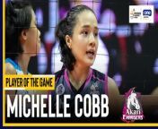 PVL Player of the Game Highlights: Michelle Cobb lights way for Akari vs Galeries Tower from michelle hartranft