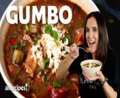 Is there anything more comforting than a hot bowl of homemade gumbo? In this video, Nicole shares a favorite dinner recipe of hers for Chicken and Sausage Gumbo. Using what she calls the “Holy Trinity” of veggies and chopped andouille sausage, Nicole’s chicken and sausage gumbo packs both spicy and delicious flavors into one pot. Watch the video to see her recipe in action and to learn how to make it.