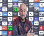 Guardiola on Foden, keepers and dealing with stress&#60;br/&#62;&#60;br/&#62;Manchester City Academy, manchester UK