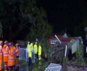 It is estimated that 17,000 residents around Sydney have been left without power after severe weather battered through the region overnight. Authorities are continuing to issue a series of evacuation orders despite widespread rain moving south. People are being warned to avoid non-essential travel.