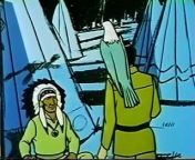 Lone Ranger 1966 - The Ghost Tribe of Comanche Flats - Visually Stunning Cartoon! from sakai tribe
