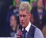 Cody Rhodes & Seth Rollins Brutal Attack Roman Reigns & The Rock Revenge Of Before Wrestlemania 40 from neck funny strangle video with hand and