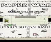 Level 4 Last Wave | Paper War #games from logical paper