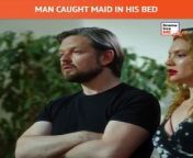 Man caught maid in his Bed from marathi maid