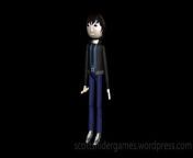 An image, of the Scott character 3D model. Scott has a pencil in his hand. It&#39;s based on a character made by friend, dogmenpower on DeviantArt. Created by Scott Snider using 3DS MAX. Uploaded 04-20-2024.