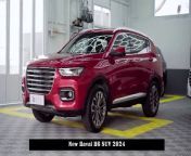 The new car offers two livery options, each with unique details designed to meet the needs of different driving experiences. It also offers a 2.0T higher power option.&#60;br/&#62;&#60;br/&#62;The design of the new Haval H6 1.5T model is almost the same as the official images and looks stylish and aggressive. Its headlights have a unique and sharp shape, and combined with the wide-mouth trapezoidal front grille, it exudes a confident atmosphere. In addition, the design of the fog lamp area is sportier and makes the vehicle more tense. It is worth noting that the new car will offer two different front fascia shapes and three types of wheels for consumers to choose from, offering more possibilities for personalized customization.&#60;br/&#62;&#60;br/&#62;Official guide price range: 98,900-149,800 Yuan&#60;br/&#62;&#60;br/&#62;In terms of body size, the length, width and height of the new Haval H6 1.5T model are 44711/1940/1730 mm respectively, and the wheelbase reaches 2738 mm. A long and narrow rectangular exhaust system is adopted in the rear design and is attached to the rear frame, taillight assembly, etc. The inclusion of black elements adds a dynamic and fashionable touch to the vehicle.&#60;br/&#62;&#60;br/&#62;In terms of power performance, the new Haval H6 1.5T model is equipped with a 1.5T engine with a maximum power of 110kW. Additionally, more detailed information about the new car will be announced one after another, so stay tuned for follow-up reports. The new Haval H6 1.5T model, which is a very popular compact SUV, will give you a more perfect driving experience.&#60;br/&#62;&#60;br/&#62;Source: https://www.pcauto.com.cn/nation/3862/38627395.html#ad=20759