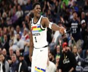 NBA Playoffs: Edwards Shines, Timberwolves Outplay Suns in GM1 from ek az afro