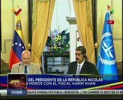 During his meeting with ICC Prosecutor, President Maduro highlighted the progress in cooperation between Venezuela and the ICC. teleSUR&#60;br/&#62;&#60;br/&#62;Visit our website: https://www.telesurenglish.net/ Watch our videos here: https://videos.telesurenglish.net/en
