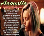 Acoustic Songs Cover 2024 Collection - Best Guitar Acoustic Cover Of Popular Love Songs Ever from r rat e acoustic version