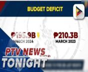PH budget deficit narrowed to P195.9-B, revenue collection hits P287.9-B in March&#60;br/&#62;&#60;br/&#62;